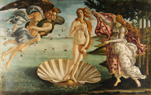 El Nacimiento de Venus- Sandro Botticelli,
