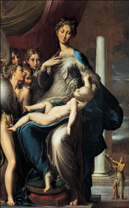 La Virgen del cuello largo- Parmigianino