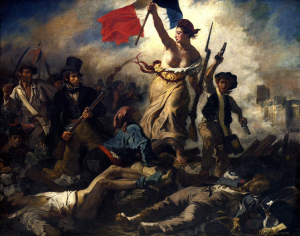 Eugène Delacroix- La libertad guiando al pueblo