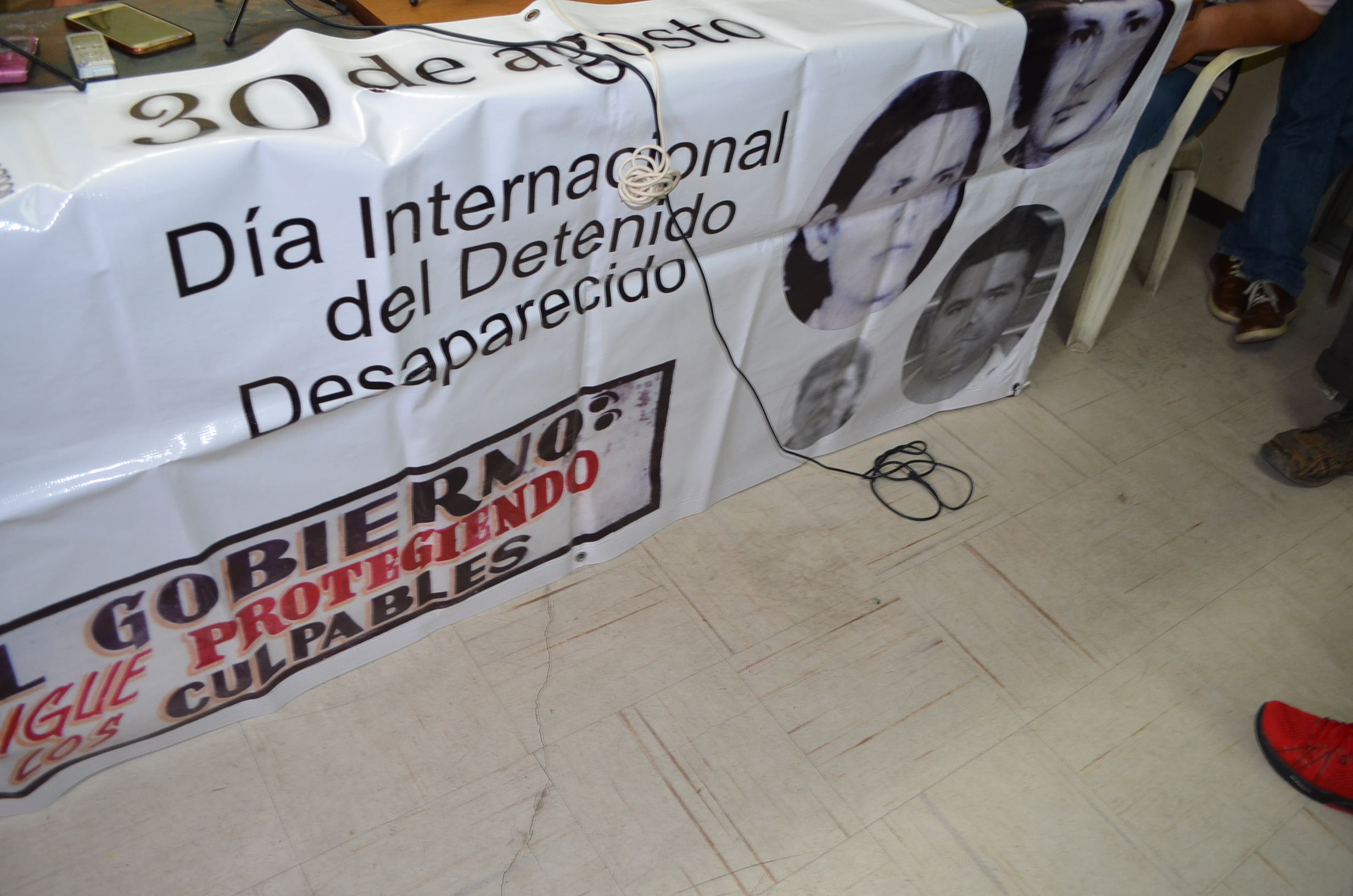 30 de agosto, día internacional de los desaparecidos. Fotografía Gabriela Sánchez