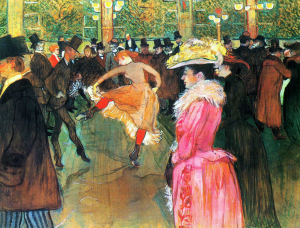 Henri de Toulouse-Lautrec- Bal au Moulin Rouge