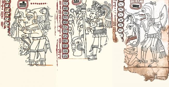 El Grolier, un polémico códice maya