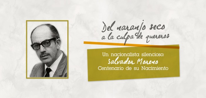 Concierto-Conferencia “Del naranjo seco a la culpa de quereros. Un Nacionalista Silencioso: Salvador Moreno”